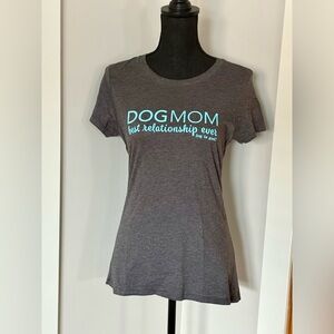 *NWT - Dog is Good - Gray Dog Mom T-Shirt